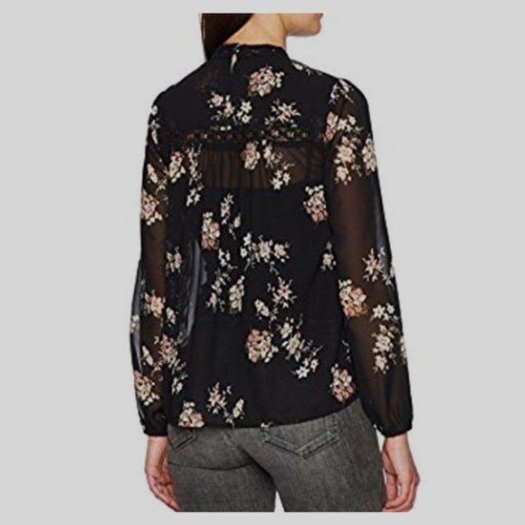 Lucky Brand Sheer Blouse - Picture 3 of 5